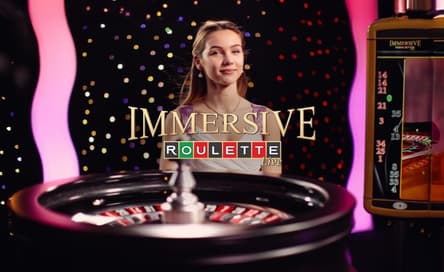 Roleta Immersive ao vivo