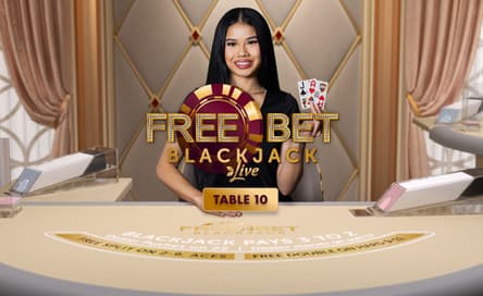 Free Bet Blackjack 10 ao vivo
