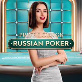 Privé Lounge Russian Poker ao vivo